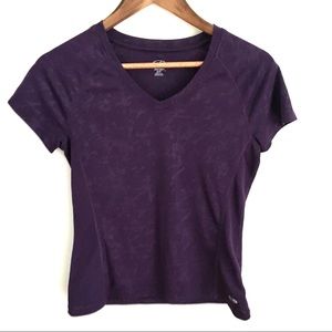 Champion Purple Workout Tee